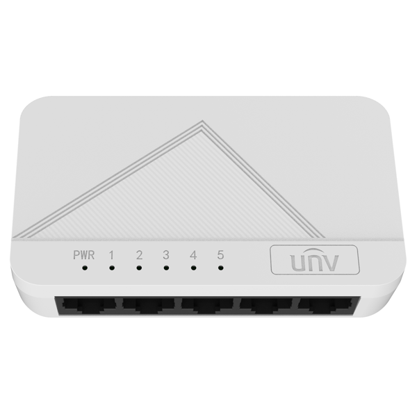 Switch Uniview NSW1010-5GT-IN, 5-Port Gigabit, White