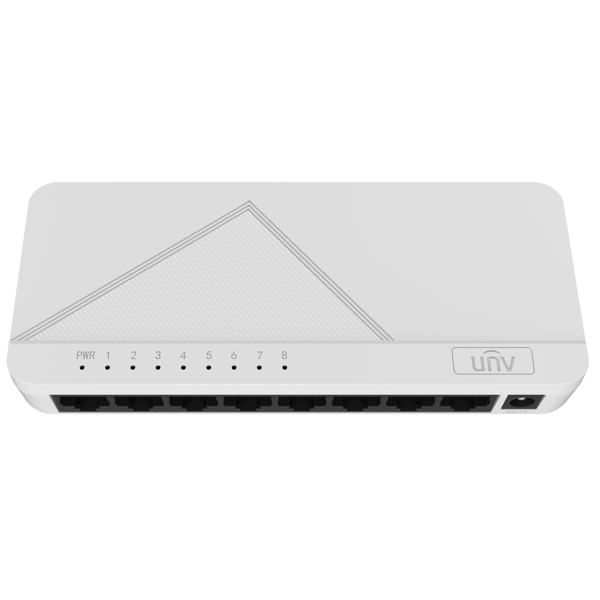 Switch Uniview NSW1010-8T-IN, 8-Port, White