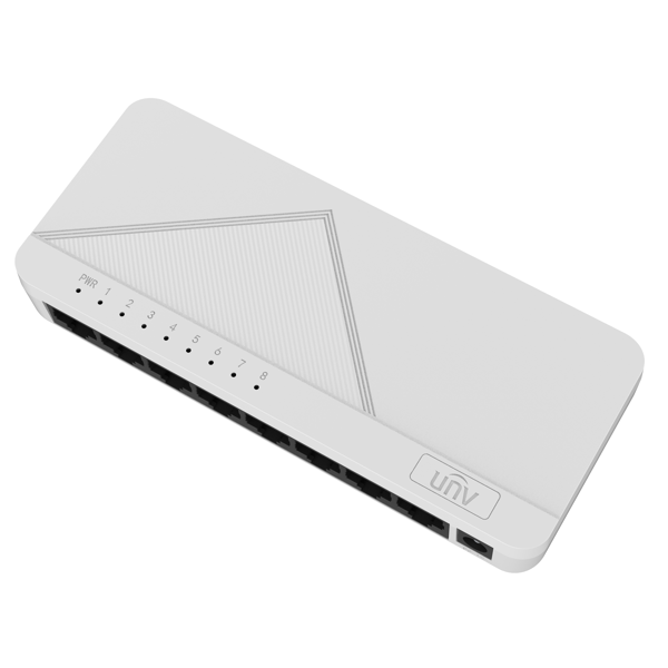 Switch Uniview NSW1010-8T-IN, 8-Port, White