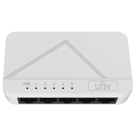 Switch Uniview NSW1010-5T-IN, 5-Port, White