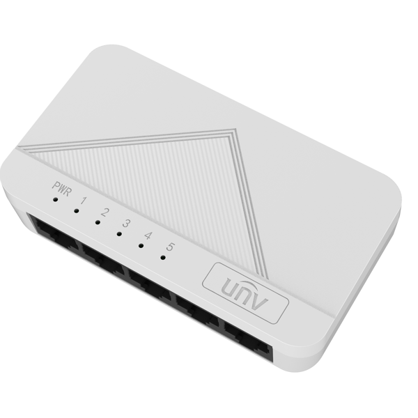 Switch Uniview NSW1010-5T-IN, 5-Port, White