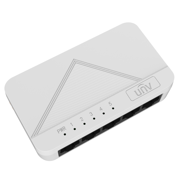 Switch Uniview NSW1010-5T-IN, 5-Port, White
