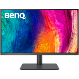 Monitor BenQ 9H.LKDLA.TBE Design PD2705U, 27", 4K UHD, IPS, HDMI, DP, USB, USB-C, Black
