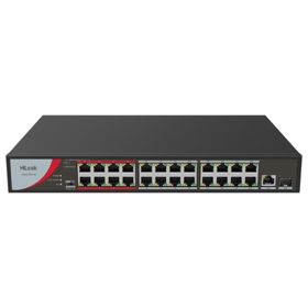PoE+ Switch HiLook NS-0326P-230, 24-Port, Black