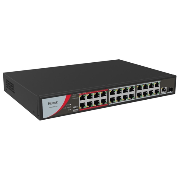 PoE+ Switch HiLook NS-0326P-230, 24-Port, Black