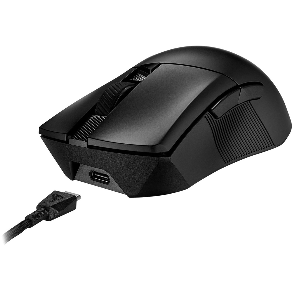 Gaming Mouse Asus 90MP02Y0-BMUA01 ROG Gladius III, Wireless, USB, Bluetooth, RGB, Black