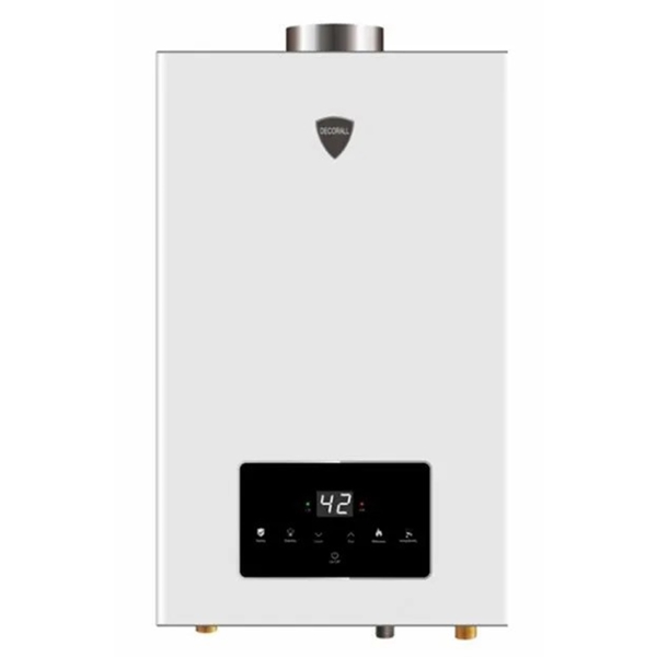გაზის წყლის გამაცხელებელი Decorall DE 1202, 12L, Gas Water Heater, White