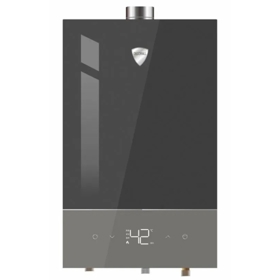 გაზის წყლის გამაცხელებელი Decorall DE 1206, 12L, Gas Water Heater, Black, Gray