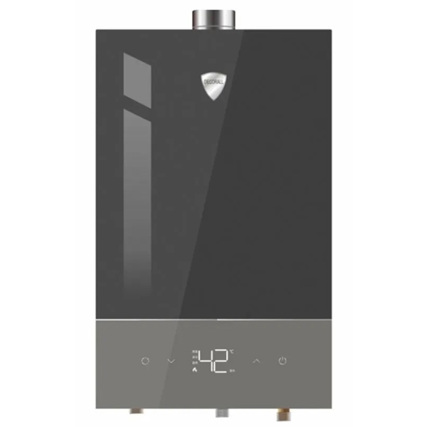 Gas Water Heater Decorall DE 1206, 12L, Black, Gray