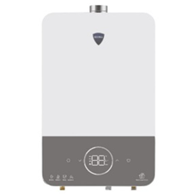 გაზის წყლის გამაცხელებელი Decorall DE 1206 V1, 12L, Gas Water Heater, White/Gray
