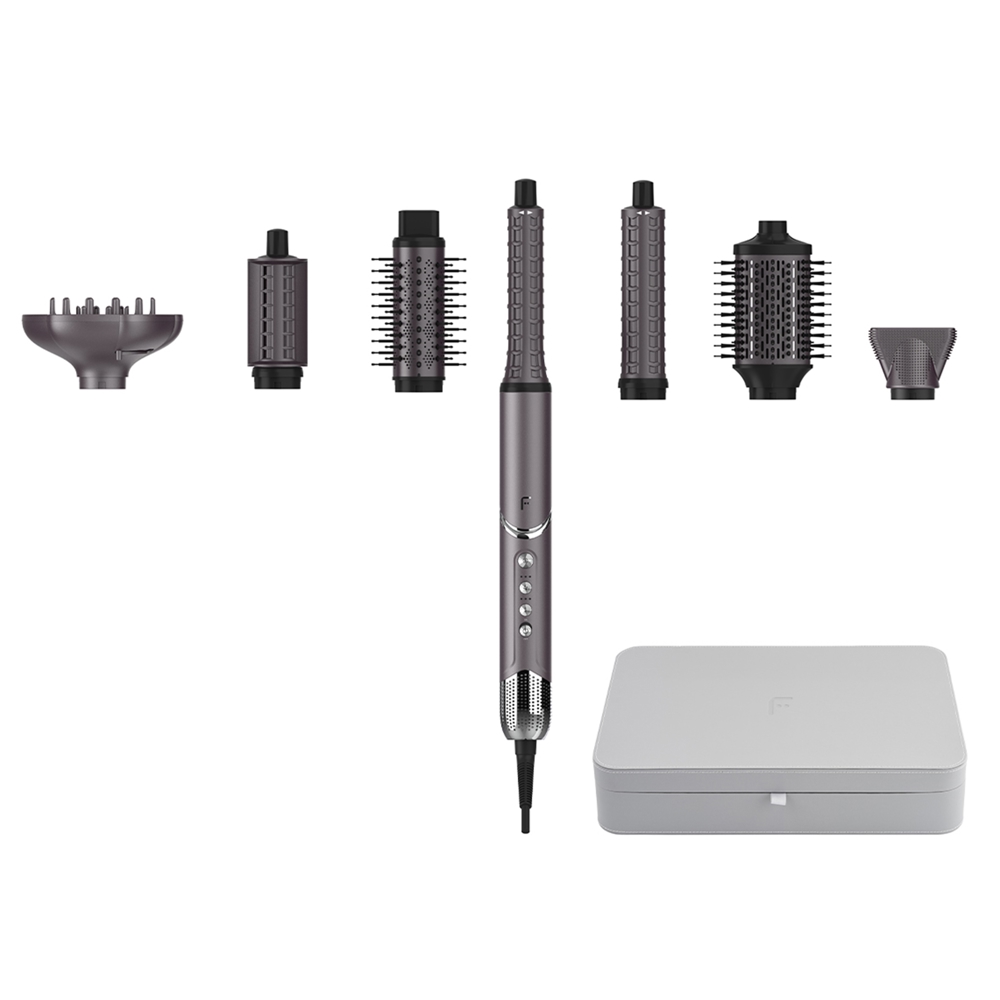 თმის სატაილერი Fakir 8682511905757 Airform, 1300W, Hair Styler, Gray
