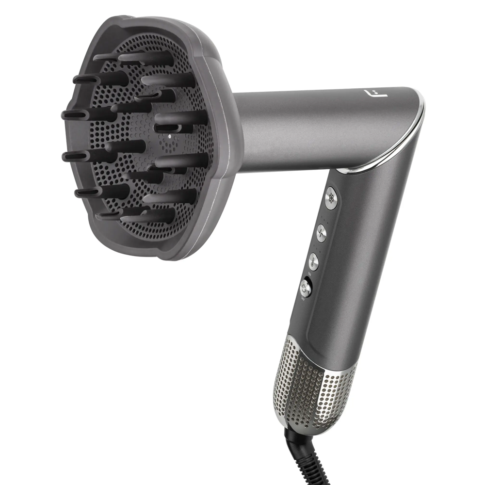 თმის სატაილერი Fakir 8682511905757 Airform, 1300W, Hair Styler, Gray