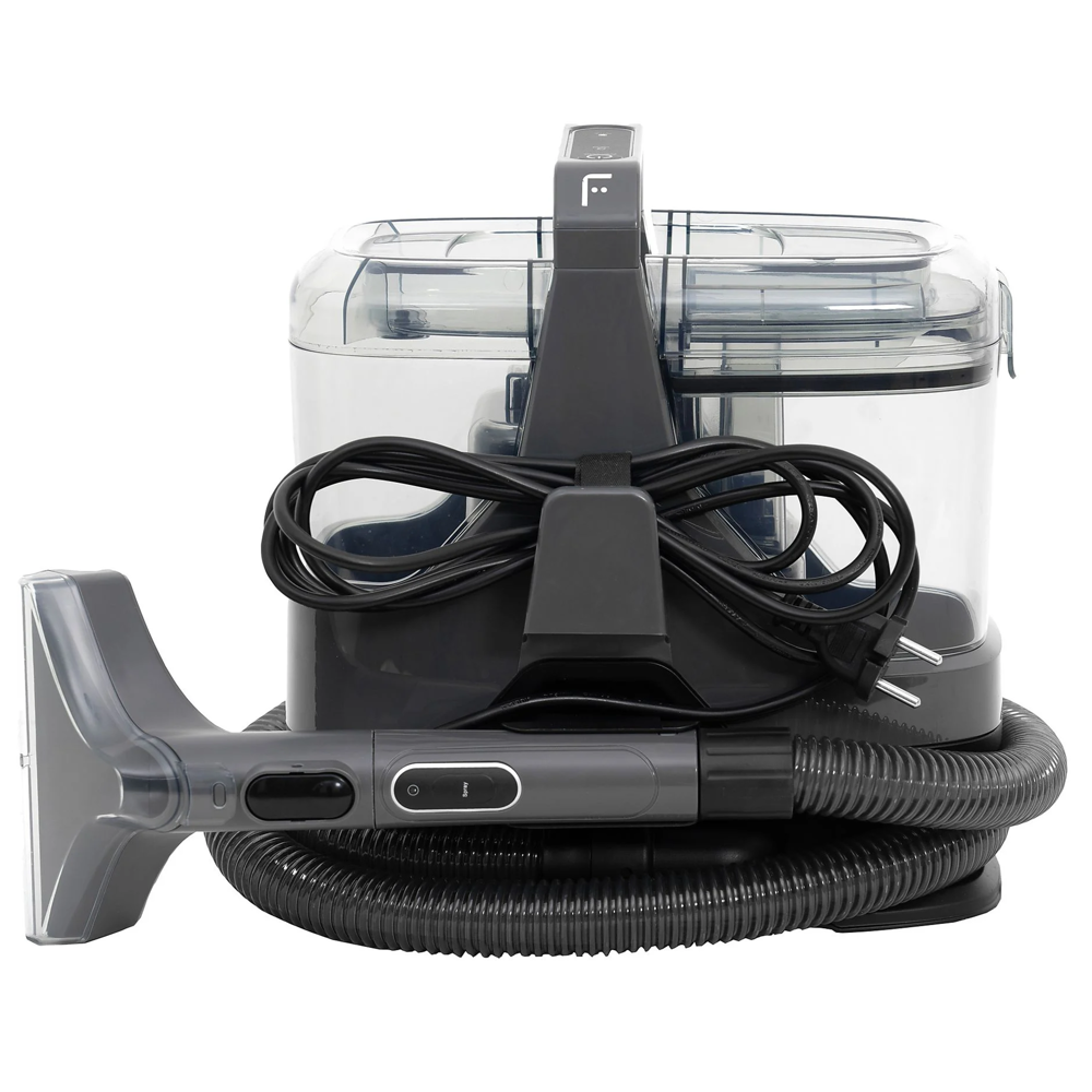 ქიმწმენდის აპარატი Fakir 8682511905436 PR1018, 1.1L, Spot Cleaner, Black/Gray