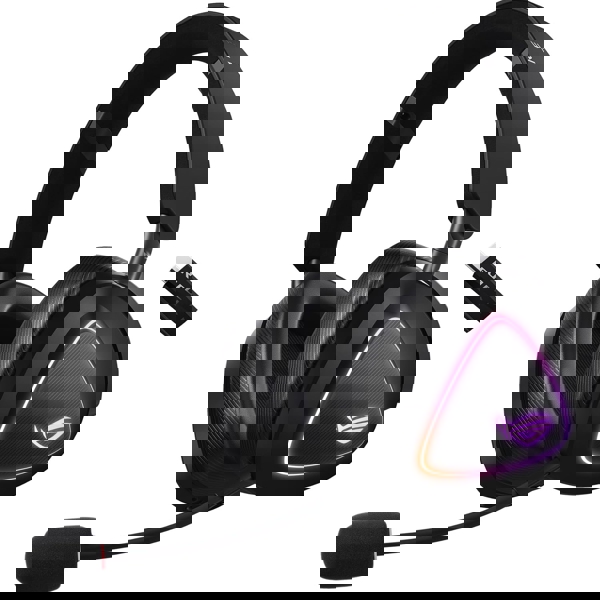 Headset Asus 90YH03W0-BHUA00 ROG Delta II RGB, Wireless, Bluetooth, USB, 3.5mm, Black