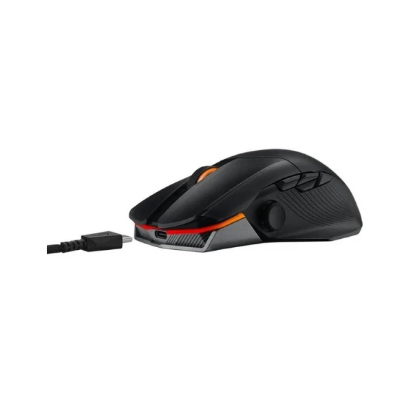 Gaming Mouse Asus 90MP02N1-BMUA00 ROG Chakram X Origin, Wireless, USB, Bluetooth, RGB, Black