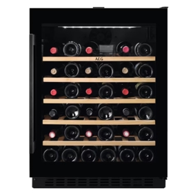 ღვინის მაცივარი AEG AWUS052B5B, G, 145L, Wine Refrigerator, Black