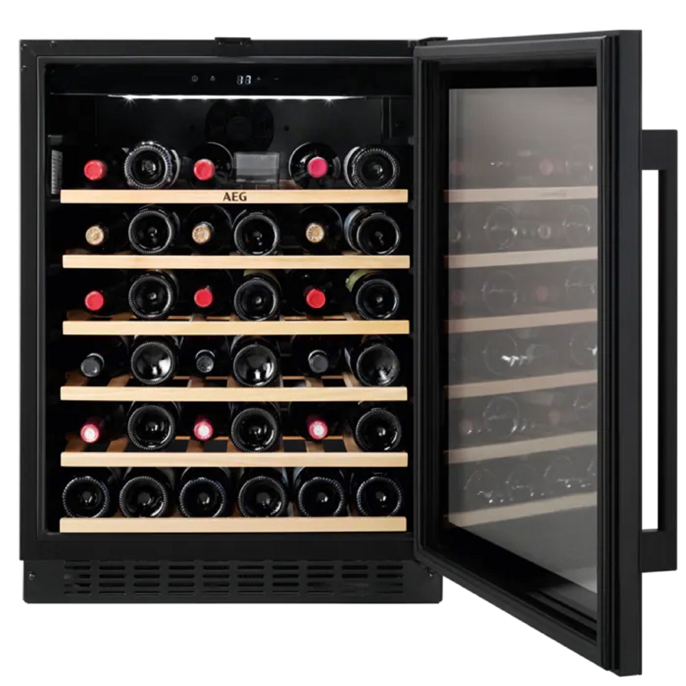 ღვინის მაცივარი AEG AWUS052B5B, G, 145L, Wine Refrigerator, Black