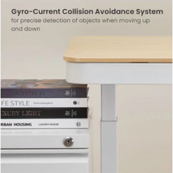 Motor Sit-Stand Desk Vertex VX-1SSD-01NW, White