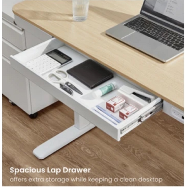 Motor Sit-Stand Desk Vertex VX-1SSD-01NW, White