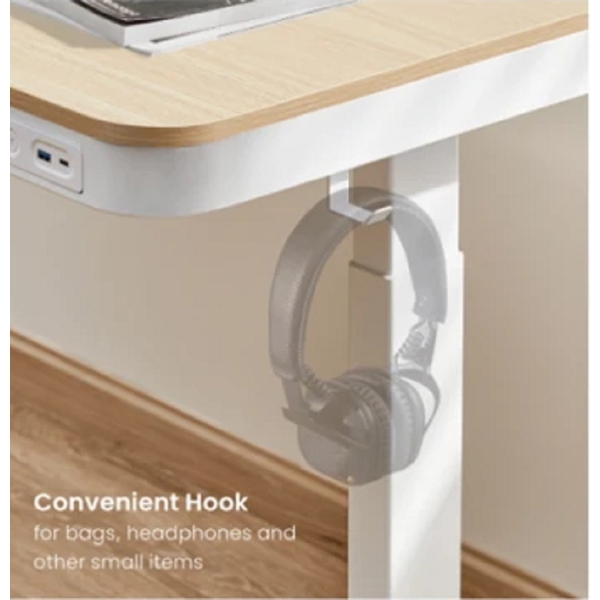 Motor Sit-Stand Desk Vertex VX-1SSD-01NW, White