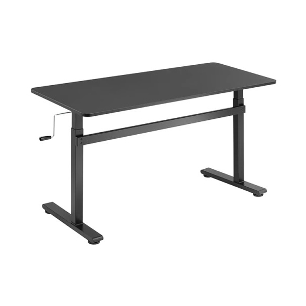 Manual Sit-Stand Desk Vertex VX-MSSD-02B, Black