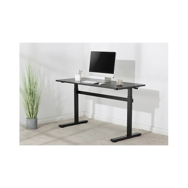 Manual Sit-Stand Desk Vertex VX-MSSD-02B, Black