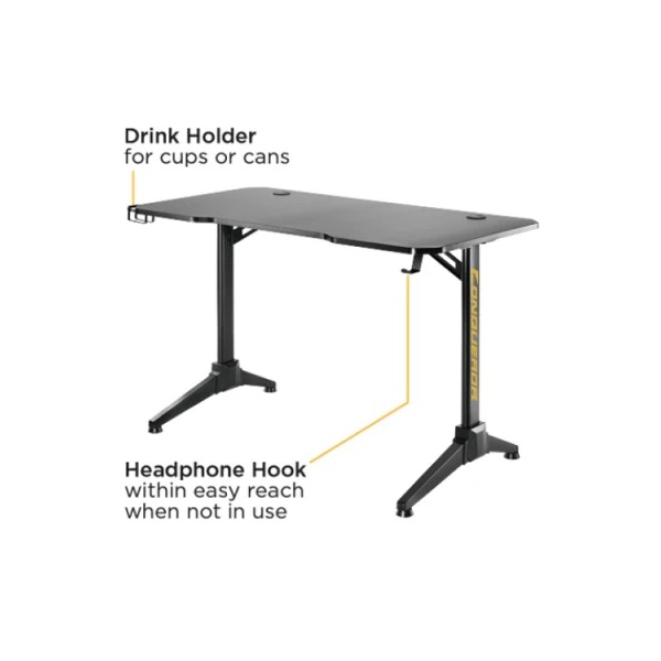 Gaming Desk Vertex VX-GD-01B, Black