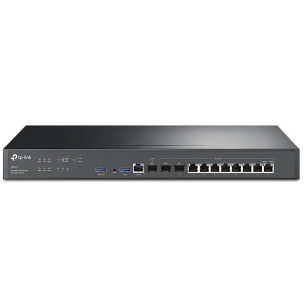 როუტერი TP-Link ER8411 Omada, VPN Router, Black
