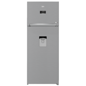 Refrigerator Beko RDNE455E40DXBN, 406L, E, No Frost, Silver