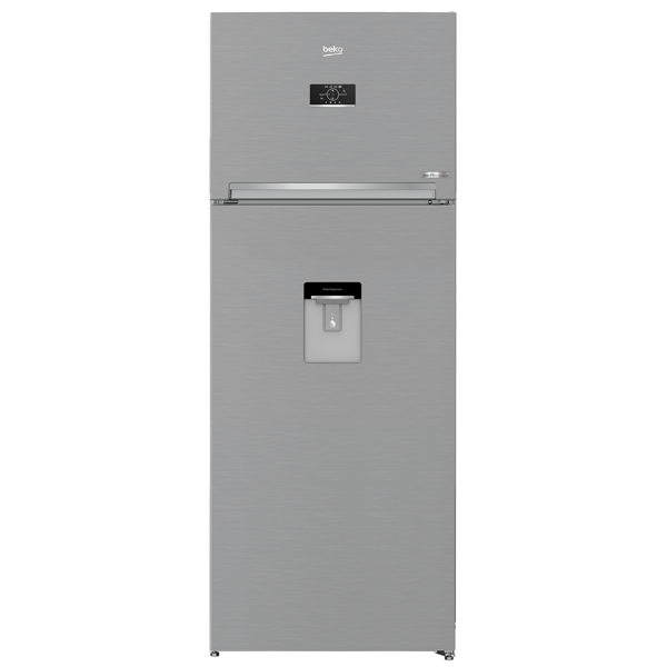 Refrigerator Beko RDNE455E40DXBN, 406L, E, No Frost, Silver