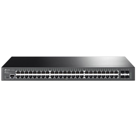 Switch TP-Link TL-SG3452X JetStream, 48-Port Gigabit, Black