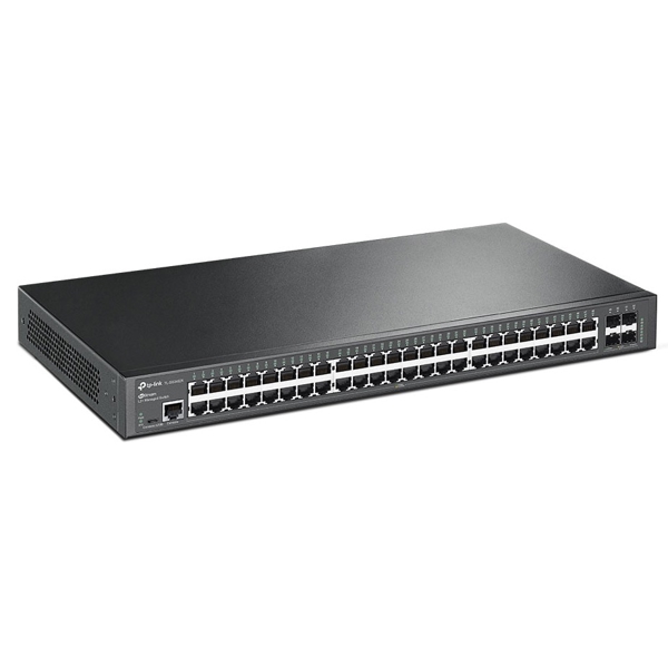 Switch TP-Link TL-SG3452X JetStream, 48-Port Gigabit, Black