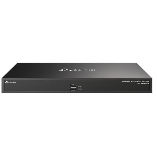 ქსელის ვიდეო ჩამწერი TP-Link VIGI NVR4032H, 32-ch, Network Video Recorder, Black