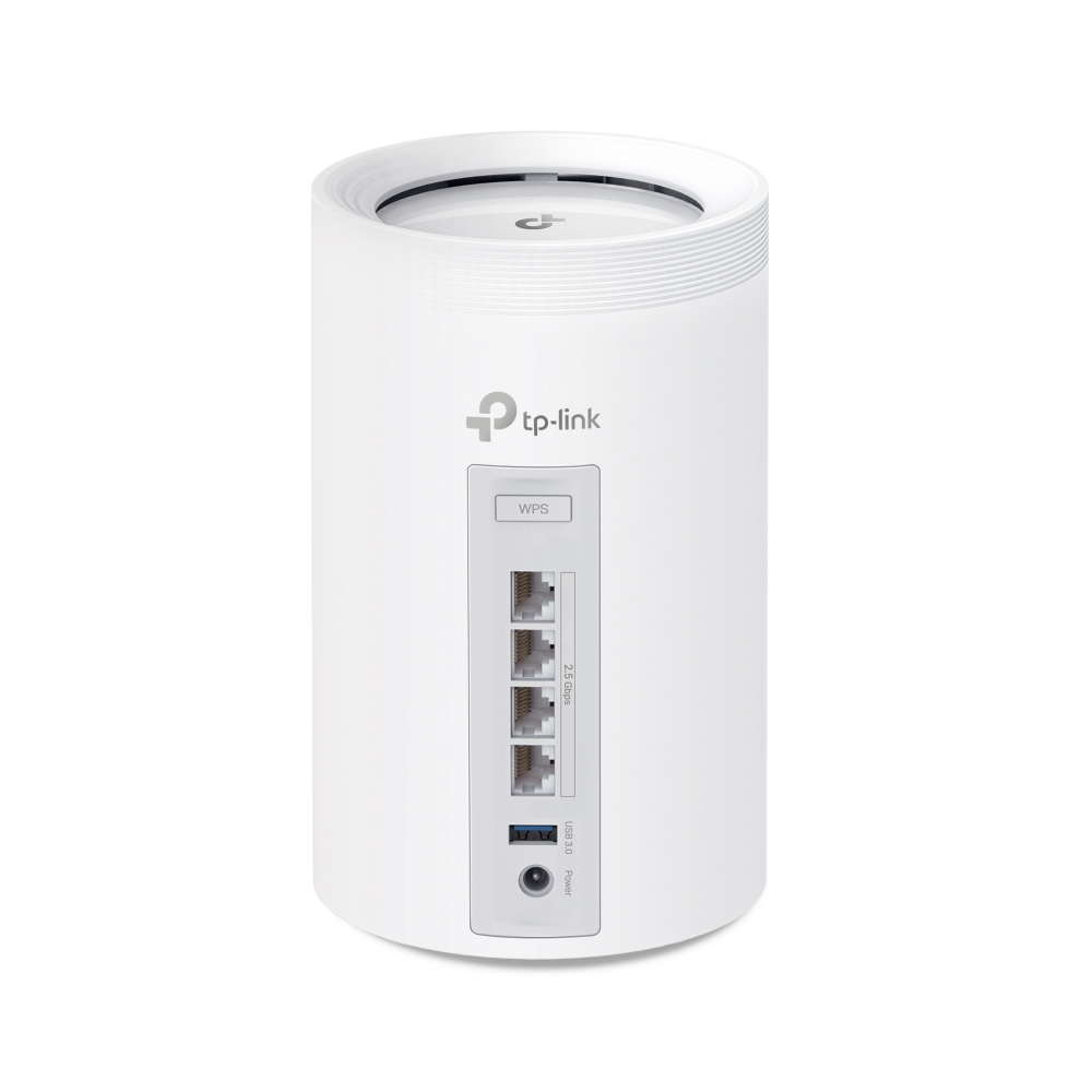Home Mesh WiFi 7 System TP-Link Deco BE65(1-pack), 5760Mbps, White