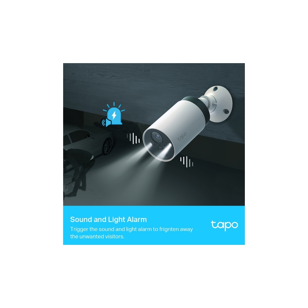 ვიდეო სათვალთვალო კამერა TP-Link Tapo C420S2, 4MP, Smart Security Camera System, White