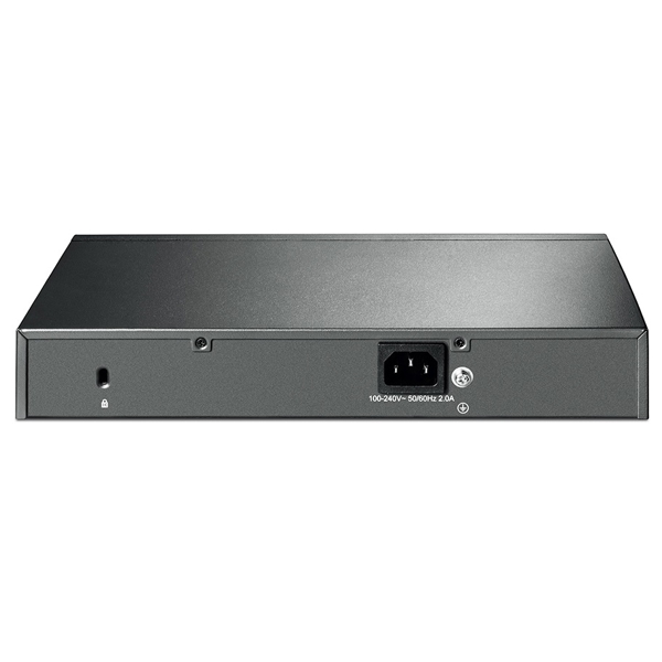 POE+Switch TP-Link T1500G-10MPS, 8-Port Gigabit, Black