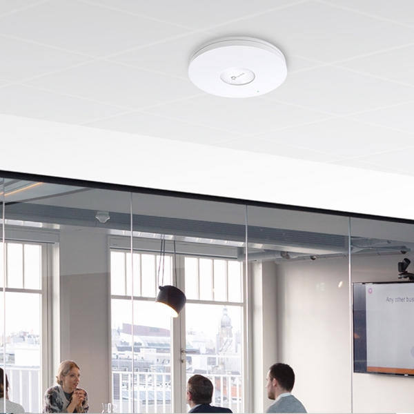 როუტერი TP-Link EAP670, 5378Mbps, Ceiling Mount Wi-Fi 6 Access Point, White