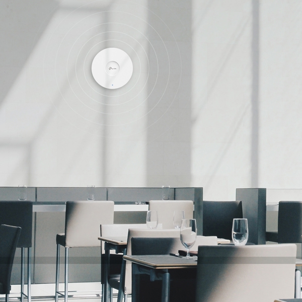 როუტერი TP-Link EAP670, 5378Mbps, Ceiling Mount Wi-Fi 6 Access Point, White