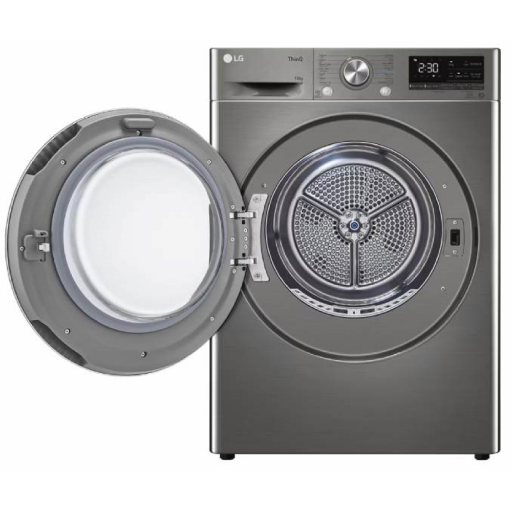 Washing Dryer LG RH10V9PV2W.BPTPMEA, 10Kg, A+++, Platinum