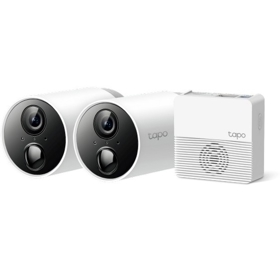 Smart Security Camera System TP-Link Tapo C400S2 (EU), White