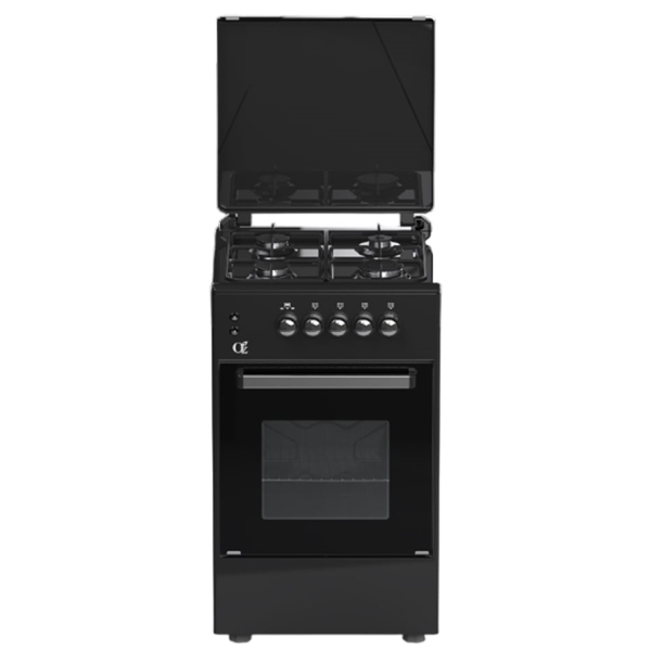 Gas Cooker Oz OG 5040 BL FFD, 4 Gas, Black
