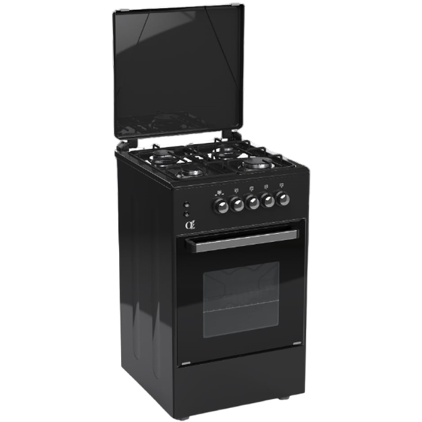 Gas Cooker Oz OG 5040 BL FFD, 4 Gas, Black