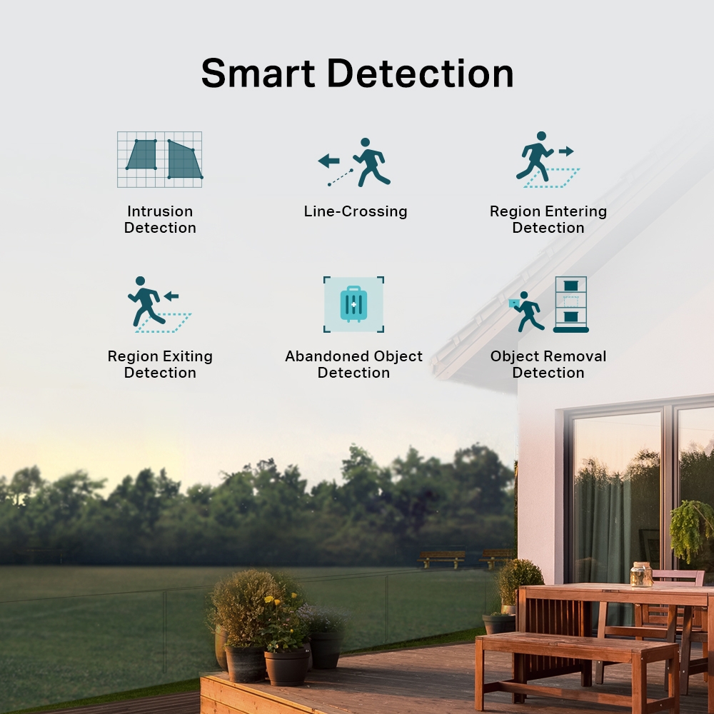 Dual-Lens Varifocal Network Camera TP-Link VIGI C540V, 4MP, White