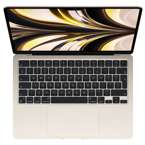 ნოუთბუქი Apple MC7W4RU/A MacBook Air, 13.6", M2, 16GB, 256GB, Integrated, Starlight
