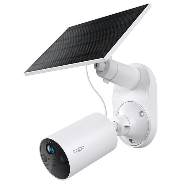 ვიდეო სათვალთვალო კამერა TP-Link Tapo C410 KIT, 3MP, Solar-Powered Security Camera Kit, White
