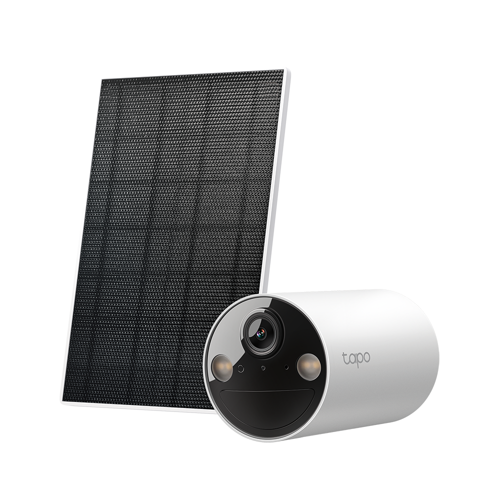ვიდეო სათვალთვალო კამერა TP-Link Tapo C410 KIT, 3MP, Solar-Powered Security Camera Kit, White