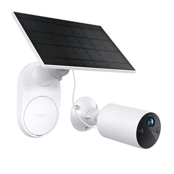ვიდეო სათვალთვალო კამერა TP-Link Tapo C410 KIT, 3MP, Solar-Powered Security Camera Kit, White