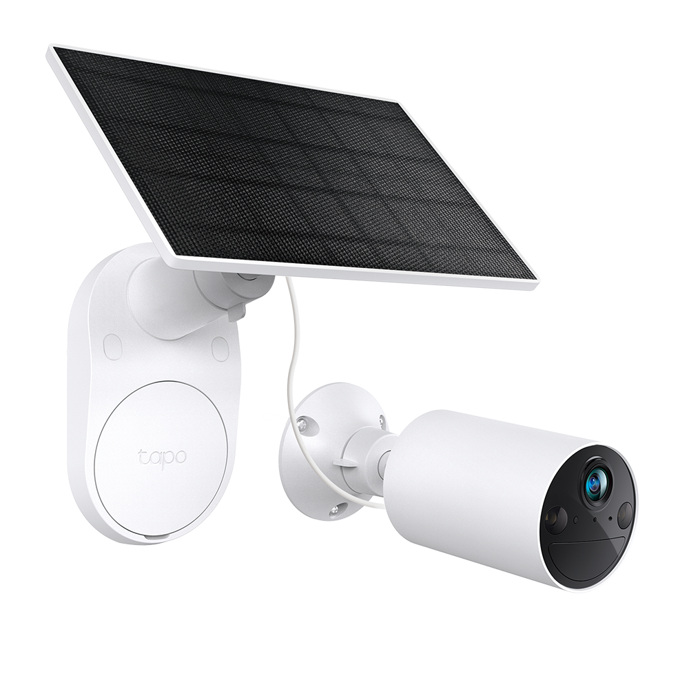 Solar-Powered Security Camera Kit TP-Link Tapo C410 KIT, 3MP, White