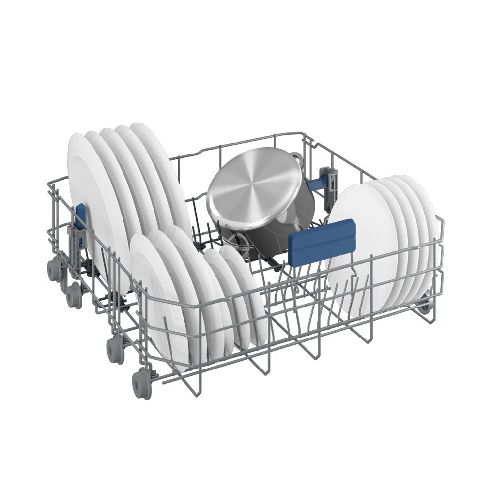 ჭურჭლის სარეცხი მანქანა Beko BDFN26720X, D, 44Db, Dishwasher, Gray