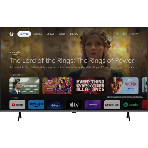 ტელევიზორი Grundig 50 GHU 8000, 50", 4K UHD, USB, HDMI, LAN, BT, WIFI, Black